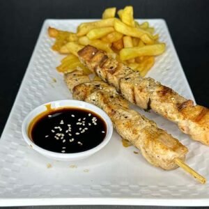 Brochetas de salmón - Image 1