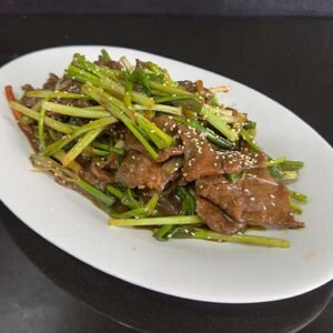 Carne con jengibre y cebollin - Image 1