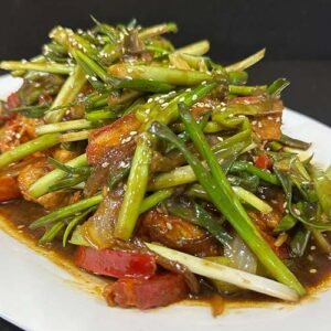 Cerdo con jengibre y cebollina - Image 1