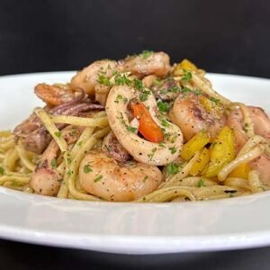 Tallarines al oleo con mariscos - Image 2